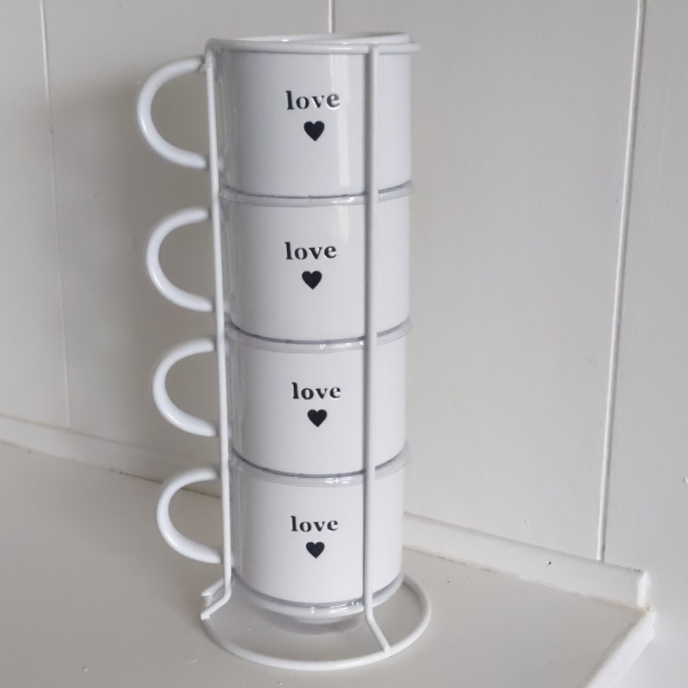 Set of coffee mugs